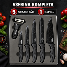 Naložite sliko v pregledovalnik galerije, HÖFFNER ELEGANCE 6-DELNI KOMPLET NOŽEV