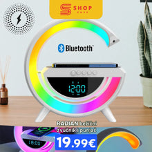 Naložite sliko v pregledovalnik galerije, 3U1 Lampa Zvučnik I Bežični Punjač- Radian