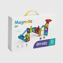 Naložite sliko v pregledovalnik galerije, 61-DELI KOMPLET MAGNETNIH PLOŠČIC-BALL RUN