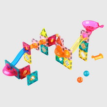 Naložite sliko v pregledovalnik galerije, 61-DELI KOMPLET MAGNETNIH PLOŠČIC-BALL RUN