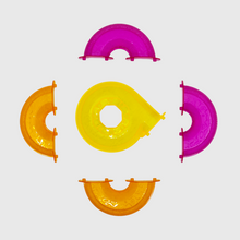 Naložite sliko v pregledovalnik galerije, 61-DELI KOMPLET MAGNETNIH PLOŠČIC-BALL RUN