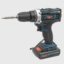 Naložite sliko v pregledovalnik galerije, Hanson Aku Vrtalnik 18V + Set Orodja
