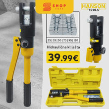 Naložite sliko v pregledovalnik galerije, Hanson Hidravlične Klešče 10-120Mm2 8T