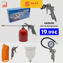 Naložite sliko v pregledovalnik galerije, Hanson Kompresorski Set 5V1