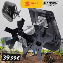 Naložite sliko v pregledovalnik galerije, HANSON KULTIVATOR-FREZA ZA TRIMER Z ZAŠČITNIM ŠČITNIKOM
