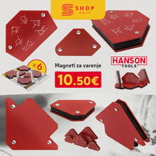 Naložite sliko v pregledovalnik galerije, Hanson Varilni Magneti Alat