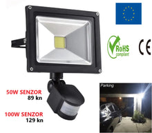 Naložite sliko v pregledovalnik galerije, reflektori-senzor