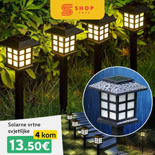 Naložite sliko v pregledovalnik galerije, Led Solarna Vrtna Svetilka - 4 Kosi Alat