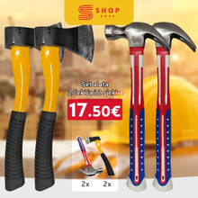 Naložite sliko v pregledovalnik galerije, Set- 2 Sepiri In Kladivi Alat