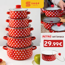 Naložite sliko v pregledovalnik galerije, SET RETRO LONCEV - 5 KOSOV