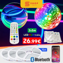 Naložite sliko v pregledovalnik galerije, Smart Set Led Trak 15 M - Rgb Elektronika