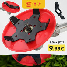 Naložite sliko v pregledovalnik galerije, Trimer Glava Za Pleveljenje Okoli Sadik