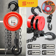 Naložite sliko v pregledovalnik galerije, Verižni Dvigalo 1/2/3/4 Tone