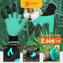 Naložite sliko v pregledovalnik galerije, Vrtnarske Rokavice S 4 Kremljji-1 Par Alat