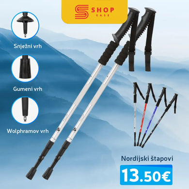 Alpen Palice Za Nordijsko Hojo - 1 Par Alat