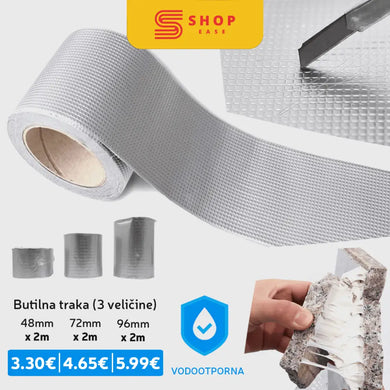 Aluminijasti Nepremoljivi Butilni Trak