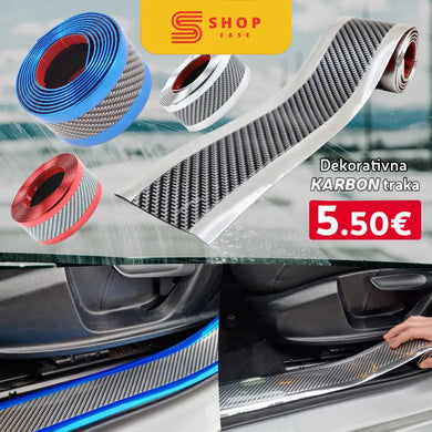 Dekorski Trak Carbon 5D Sve Za Auto