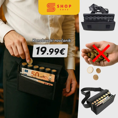 EURO NOVČANIK ZA KONOBARE