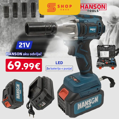 Hanson Aku Izvija 21V + Gedora Set