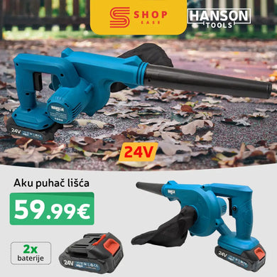 Akumulatorski Puhalnik Listja