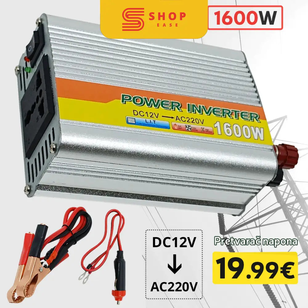 Inverter Pretvornik Napetosti 1600W