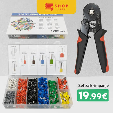 Komplet Za Krimpanje: Klee + 1200 Krimp