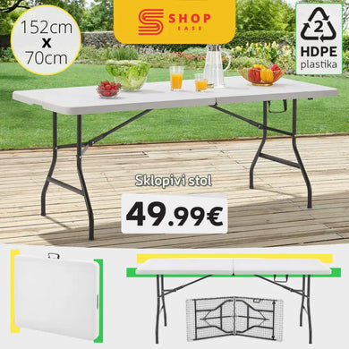 Sklopivi Stol - 152X70 Cm